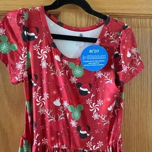 Charlie’s Project Girls Disney Christmas Dress size 8/10